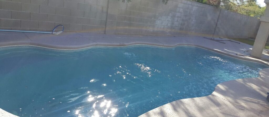 Algae cleanup after